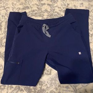 Figs Yola Petite scrub bottoms - Navy
